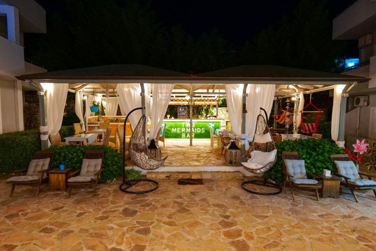 Hotel Two Mermaids Ksamil Bagian luar foto