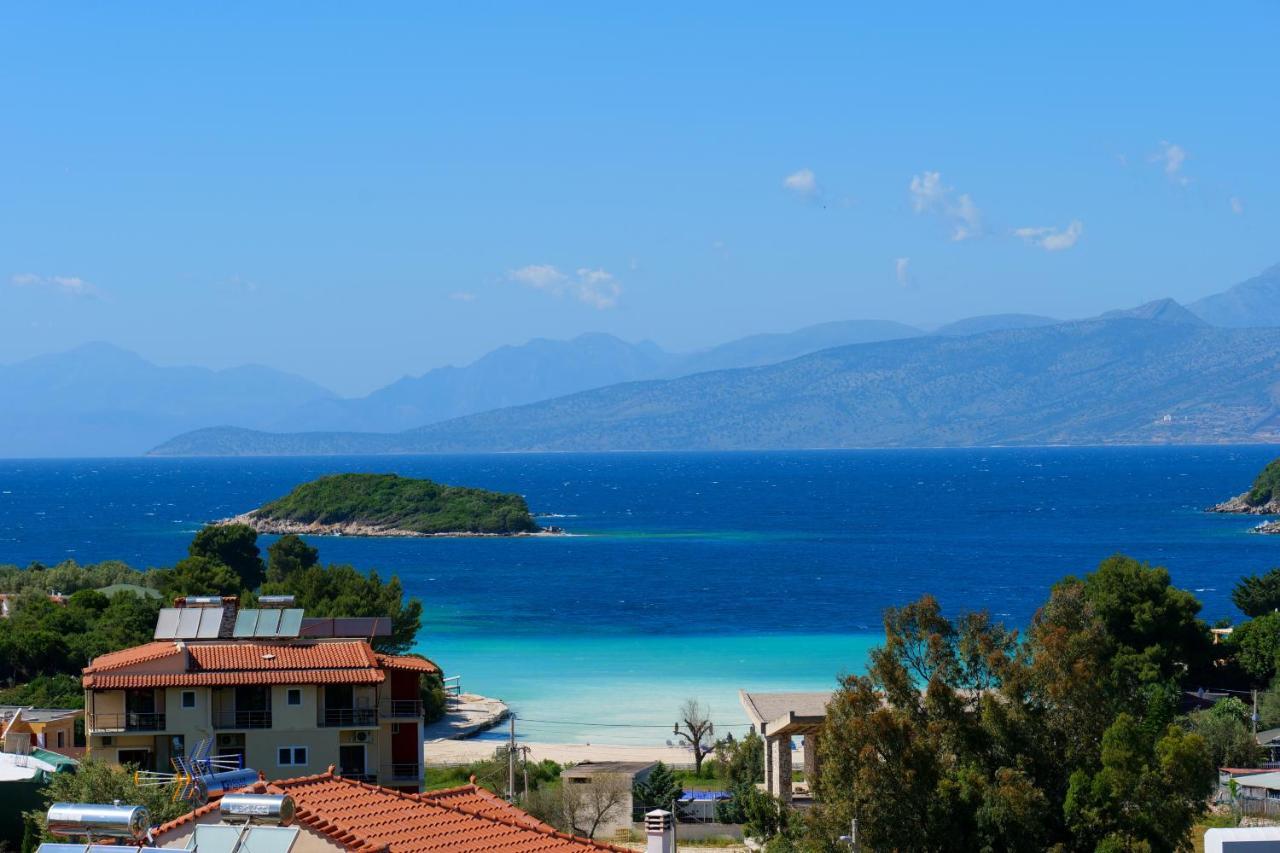 Hotel Two Mermaids Ksamil Bagian luar foto