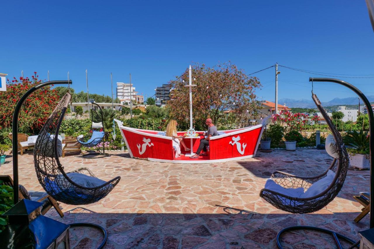 Hotel Two Mermaids Ksamil Bagian luar foto