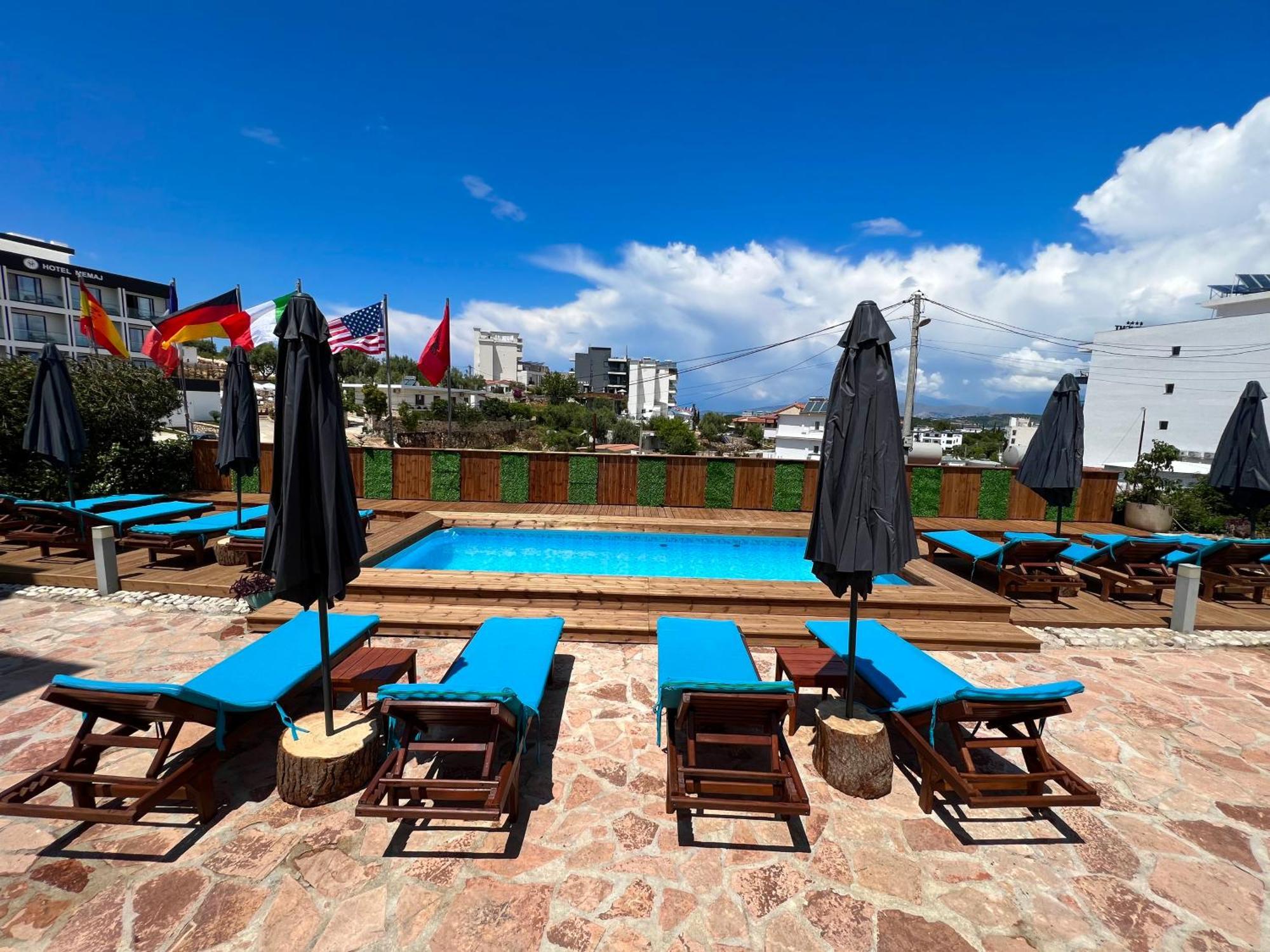 Hotel Two Mermaids Ksamil Bagian luar foto